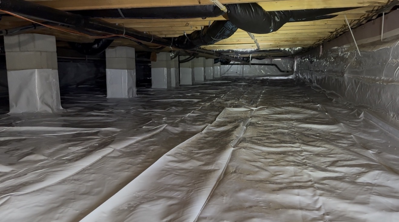 After crawl space encapsulation Port Clinton OH